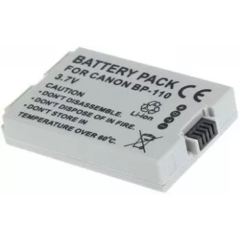 Akumulators Canon BP-110 3.7V 1100mAh papildu