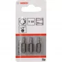 Bosch uzgaļu komplekts Extra Hard, 3 gab., Torx, T10, Tērauds, 25 mm