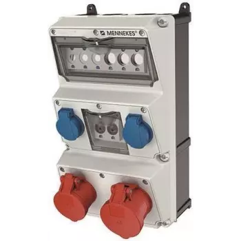 MENNEKES Elektrotechnik GmbH & Co. KG Kontaktligzdu kombinācija AMAXX 930009 (930009)