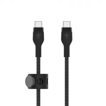 Belkin BOOSTCHARGE PRO Flex USB kabelis 1 m USB 2.0 USB-C melns (CAB011BT1MBK)