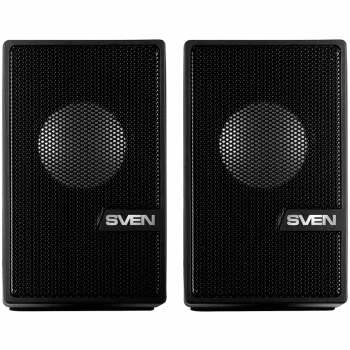 SVEN galda skaļruņu sistēma, 6 W, Bluetooth, melna