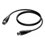 PROCAB CLA901/3 audio kabelis 3 m XLR (3-pin) Melns, Pelēks