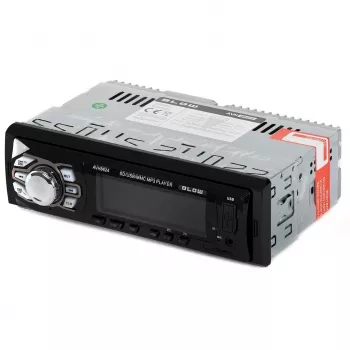 Auto radio BLOW AVH-8624 — FM RDS, 45W RMS, Bluetooth, USB, MicroSD, AUX, LCD displejs, tālvadība, melns
