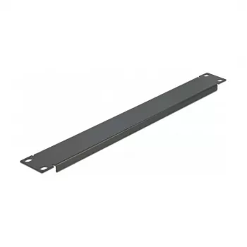 Aklais panelis 19 inch skapim DeLOCK 66289, 1U, metāls, melns