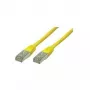 Tīkla kabelis ShiverPeaks BS75713-HY 3m Cat6 S/FTP Dzeltens