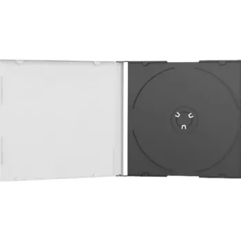 MediaRange BOX21 - CD Slimcase CD/DVD diskiem - Melns (BOX21)