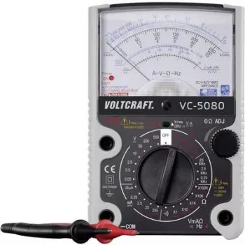 VOLTCRAFT VC-5080 rokas analogs multimetrs CAT III 500 V