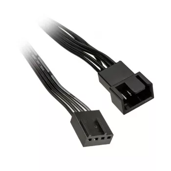 Kabelis 4-pin uz 4-pin, 0,3 m, melns, No name ZUAD-771