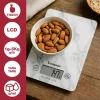 Virtuves svari Beper P102BIL004 - digitāli, 5 kg, 1 g, balts marmors