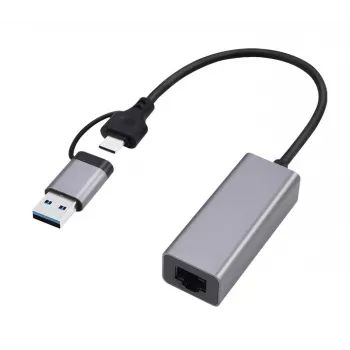 PowerLine tīkla adapteris Gembird A-USB3AC-LAN2G-01 2500 Mbit/s Ethernet LAN