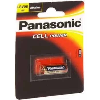 Panasonic sārma baterija LRV08, 38 mAh, 12 V, saderīga ar MN21, GP23A, E23A, V23GA, 8LR932, K23A, RPX625A, L1028 (LRV08L/1BE)