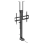 Maclean elektriskais griestu/grīdas stiprinājums, izvelkams, 43''-88'', VESA 600x400, max 60kg, 100-240V AC, 50/60Hz