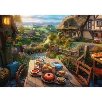 Puzle Schmidt Spiele Breakfast with a View 1000 gab., 693 mm