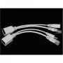 Pasīvais PoE adapteru komplekts Gembird PP12-POE-0.15M-W
