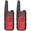 Baofeng BF-T25E rācijas, 2 gab. komplekts, sarkanas
