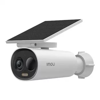 IP drošības kamera IMOU Cell 3C All-in-one — 3 MP (2304×1296), 2,8 mm, Wi‑Fi, PIR, IP66, 5000 mAh akumulators, 121° skata leņķis