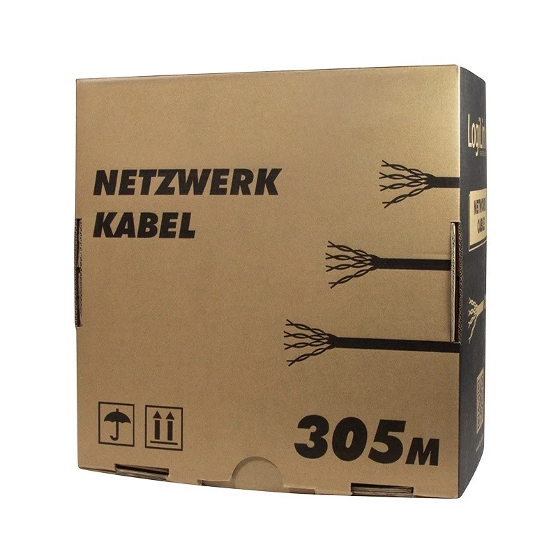 Tīkla kabelis LogiLink CPV0015 RJ45 Cat5e 305m Bēšs