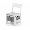 Bērnu mēbeļu komplekts Milly Mally Sven White – modelis 5488, balts