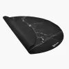 Arozzi Zona Apaļais Grīdas Paklājs Krēslam — Black Marble