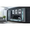 Cama TV statīvs VIGO jauna 30/180/40 balts/pelēks glancēts