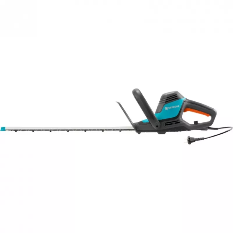 Gardena elektriskais dzīvžoga šķēres ComfortCut 550/50, 50 cm, dubultā asmens, 2,7 cm, oranžs, melns, zils, 2,6 m/s², 84 dB