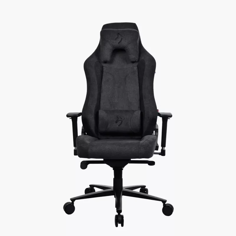 Arozzi Vernazza Soft Fabric spēļu krēsls, Pure Black