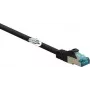 Renkforce RF-5047478 tīkla kabelis melns 2 m Cat6a S/FTP (S-STP)