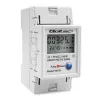 Enerģijas skaitītājs QOLTEC Vienfāzes DIN-sliežu 230V (50979)