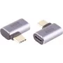 USB-C adapteris ShiverPeaks 14-05035, USB 4.0, 90° leņķa savienotājs