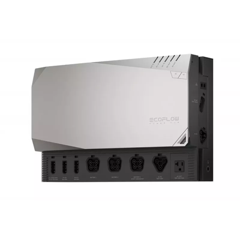 Saskarnes centrs EcoFlow ZMM100-COMBO1-EU Melns Pelēks 3600W