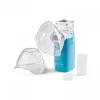Tvaika inhalators HI-TECH MEDICAL ORO-MESH, bateriju darbināms, zili balts