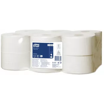 Tualetes papīrs Tork Universal Mini Jumbo T2, 2 kārtas, 9,1cm x 150m, balts 12 gab.