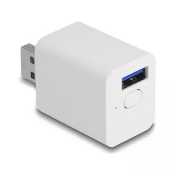 Viedais kontaktdakšs DELOCK 11832 – iekštelpu Wi‑Fi viedā kontaktligzda, 2 A, 2400 MHz, balta