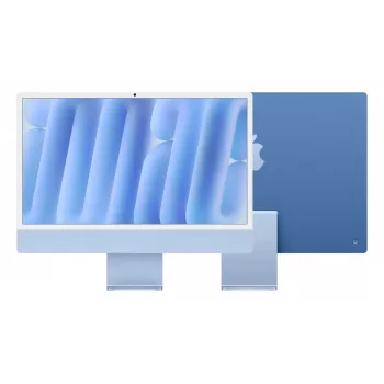 iMac 24 collu: M4 10/10, 16GB, 512GB SSD - Zils
