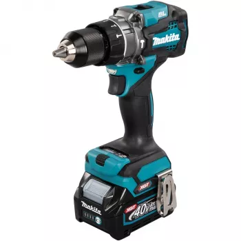 Makita HP001GD201 - Bezvadu Rotācijas Āmurs/Urbmašīna - 2 Ātrumi - 13 mm Atslēgas Patrona - 140 N·m - 2 Akumulatori, Lādētājs Iekļauts - 40 V