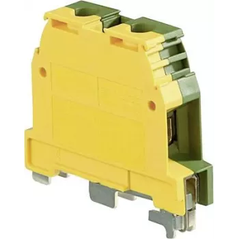 ABB Aizsargzemējuma spaile 12 mm Skrūves Belegung: Terre Zaļi-Dzeltena 1SNA 165 130 R2300 1 gab.