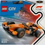 LEGO City F1 Racer McLaren Sacensību Auto 60442 — būvēšanas komplekts, 86 detaļas, 1 minifigūra, vecumam 6+