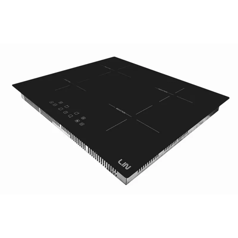 Indukcijas plīts virsma LI-A23511 4 zonas 7400 W Melna
