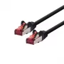 LOGON TCR66SS150BL komutācijas kabelis, S/FTP PIMF, 15 m
