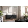 Cama 3D kumode PALAZZO BIS 151x40x75 matēts melns
