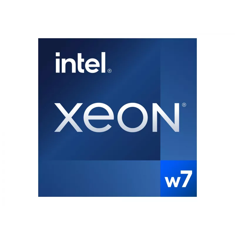Intel Xeon W W7-2495X procesors - 2.5 GHz - 24 kodoli - 48 pavedieni - 45 MB kešatmiņa - FCLGA4677 ligzda - OEM