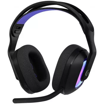 Logitech G G522 LIGHTSPEED bezvadu spēļu austiņas ar LIGHTSYNC RGB apgaismojumu un mikrofonu