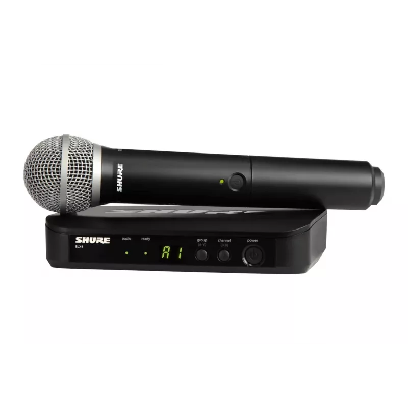 Shure BLX24E/PG58-H8E - Bezvadu vokālā sistēma ar PG58 mikrofonu