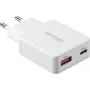 Voltcraft UC-1C1A45W01 USB lādētājs USB-C USB-A ātrā uzlāde PD 3.0 balts (VC-17009805)