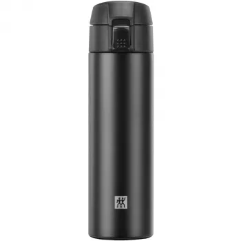 Ceļojuma krūze Zwilling Thermo 39500-508-0 - 450 ml melna izolēta krūze
