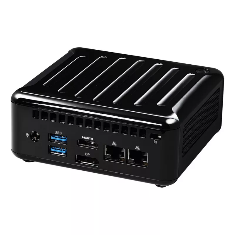 ASROCK NUC BOX 90PXG9H0-00EAY100 Intel Core i5-1240P, 2x DDR4, USB 3.2, HDMI, DisplayPort, 2x LAN, Wi-Fi 6E, BT, bez OS