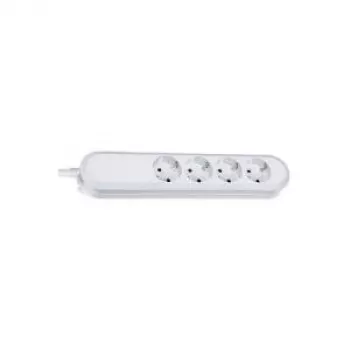 Pagarinātājs Bachmann SMARTLINE 1.5m 4 kontaktligzdas Melns