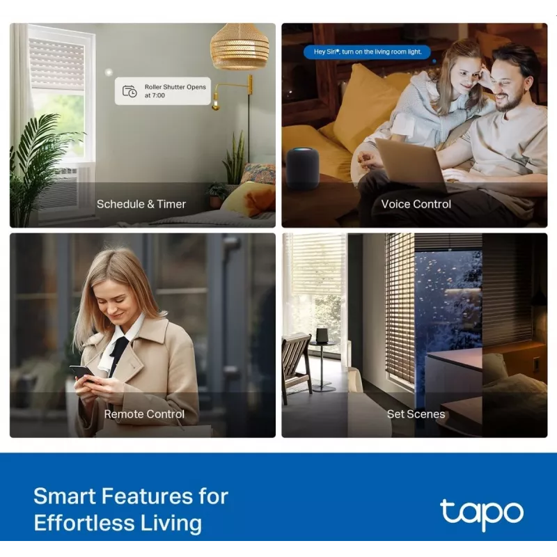 TP-Link Tapo S112 viedais slēdža modulis, balts