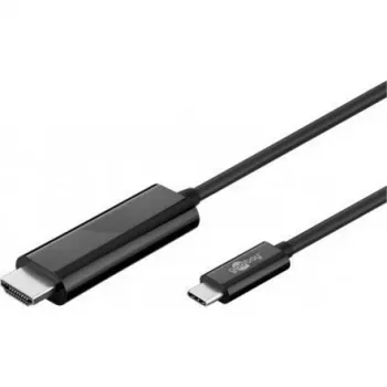 Goobay USB 3.1 Type-C™ uz High Speed HDMI™ adaptera kabelis, 1.8 m - USB-C™ spraudnis > HDMI™ standarta spraudnis (Type A) (77528)