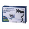 Esperanza ERW019 monitora stiprinājums / statīvs 68.6 cm (27 inch) Galda Melns